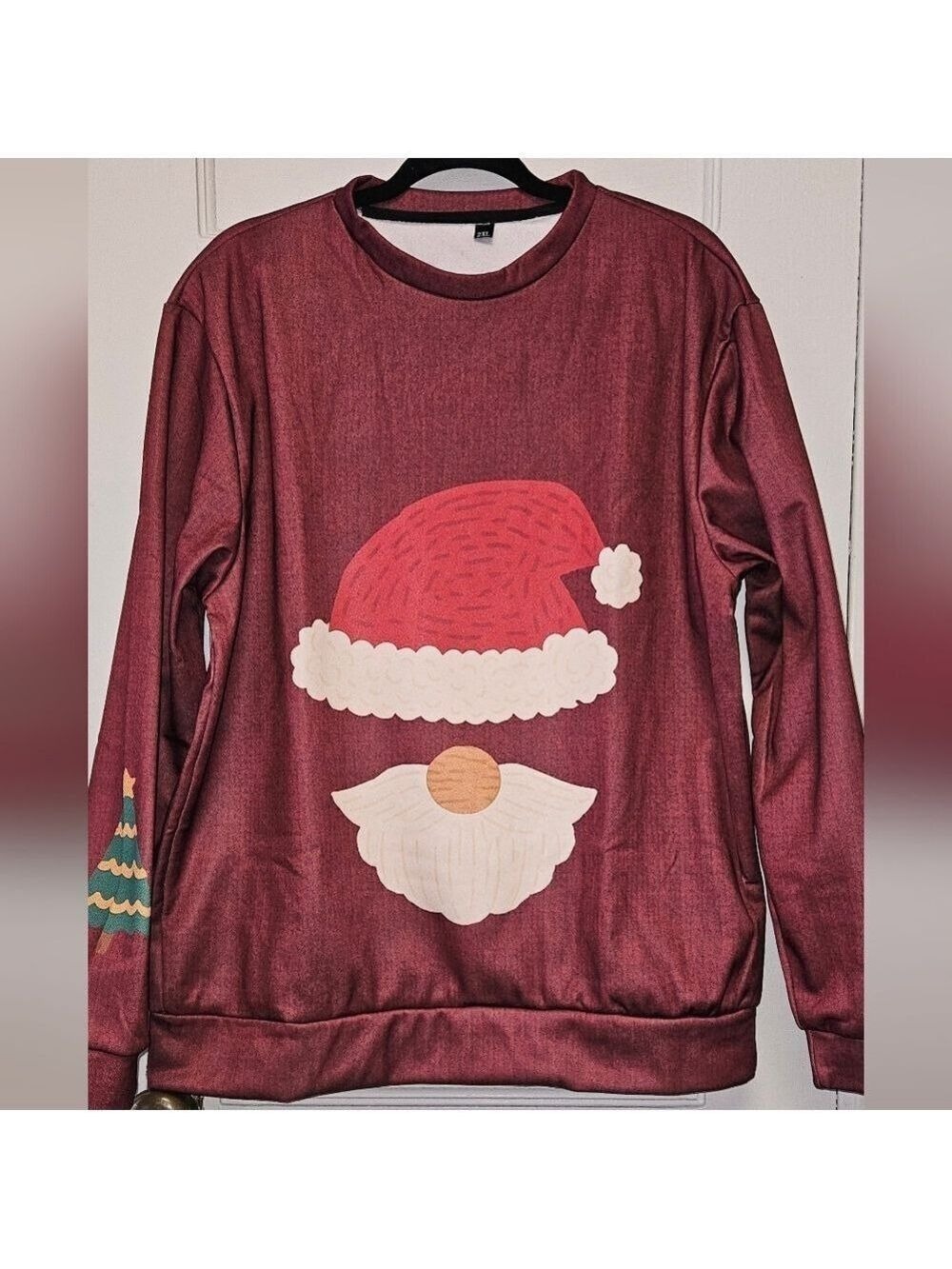 Cozy Christmas Fleece-Lined Sweatshirt – Holiday Pullover